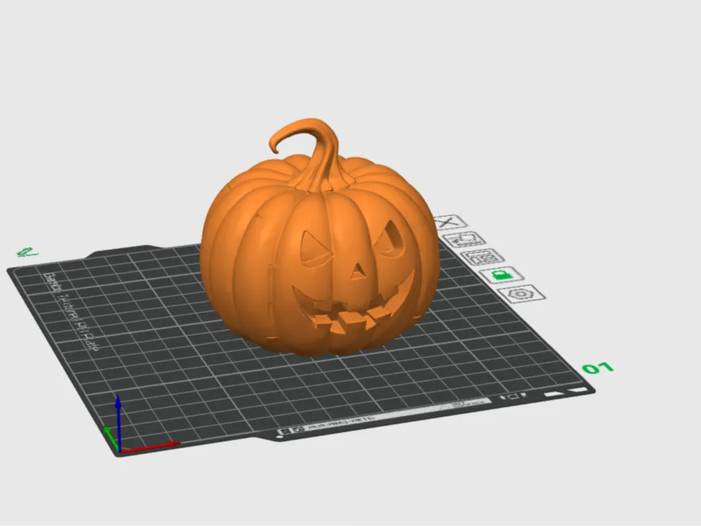 Halloween Pumpkin - Free 3D Print Model - MakerWorld