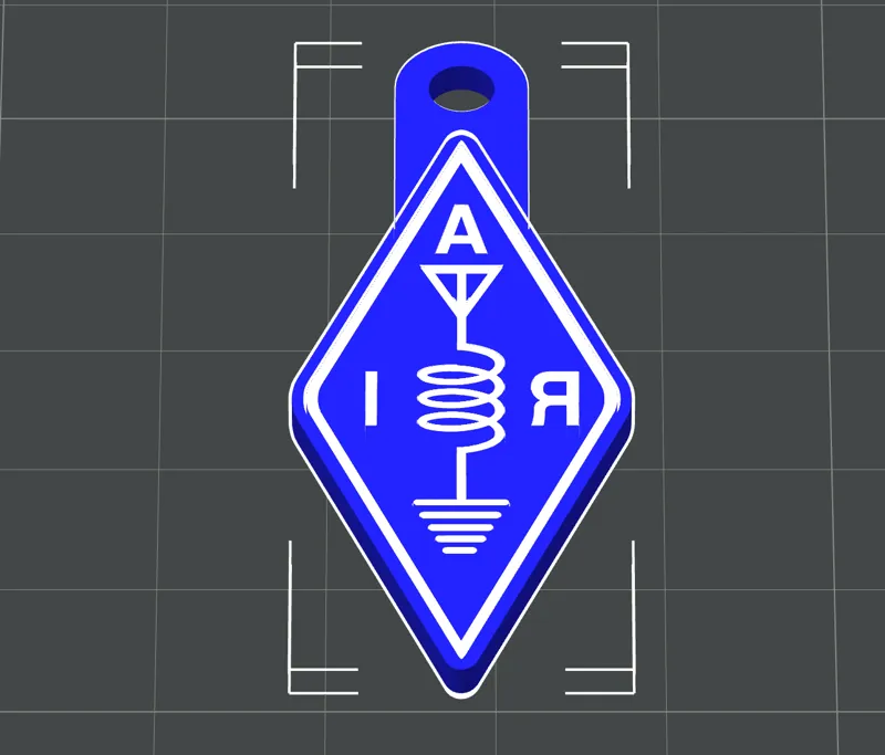 ARI - Associazione Italiana Radioamatori Keychain