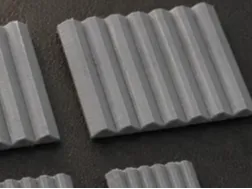 Corrugated metal greeble pack 