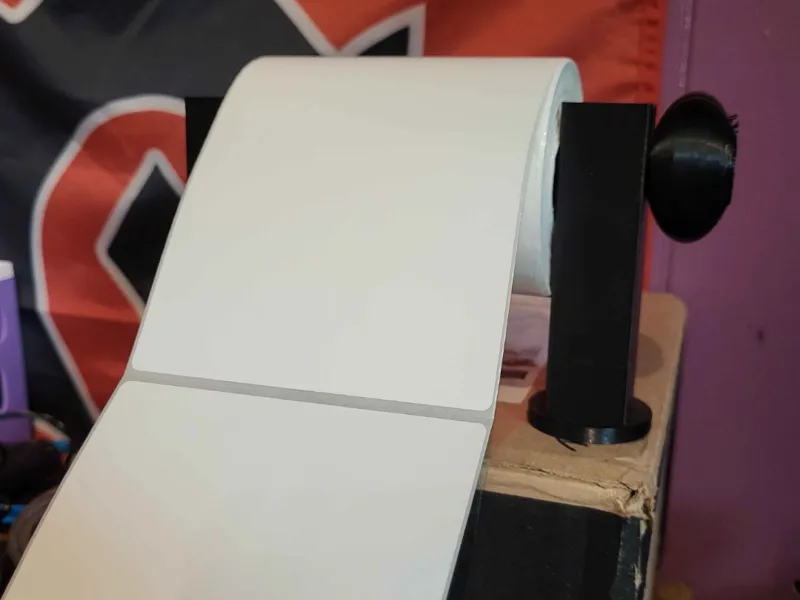 Receipt Thermal Label Spool Holder/Feeder