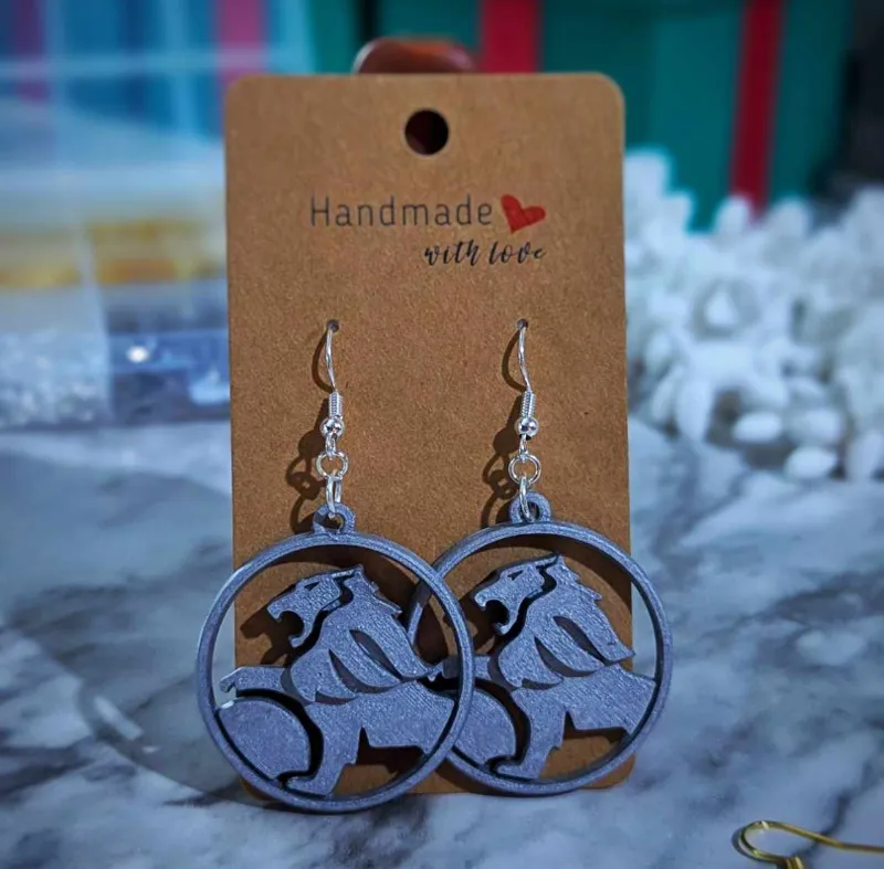 Holden Badge Earrings