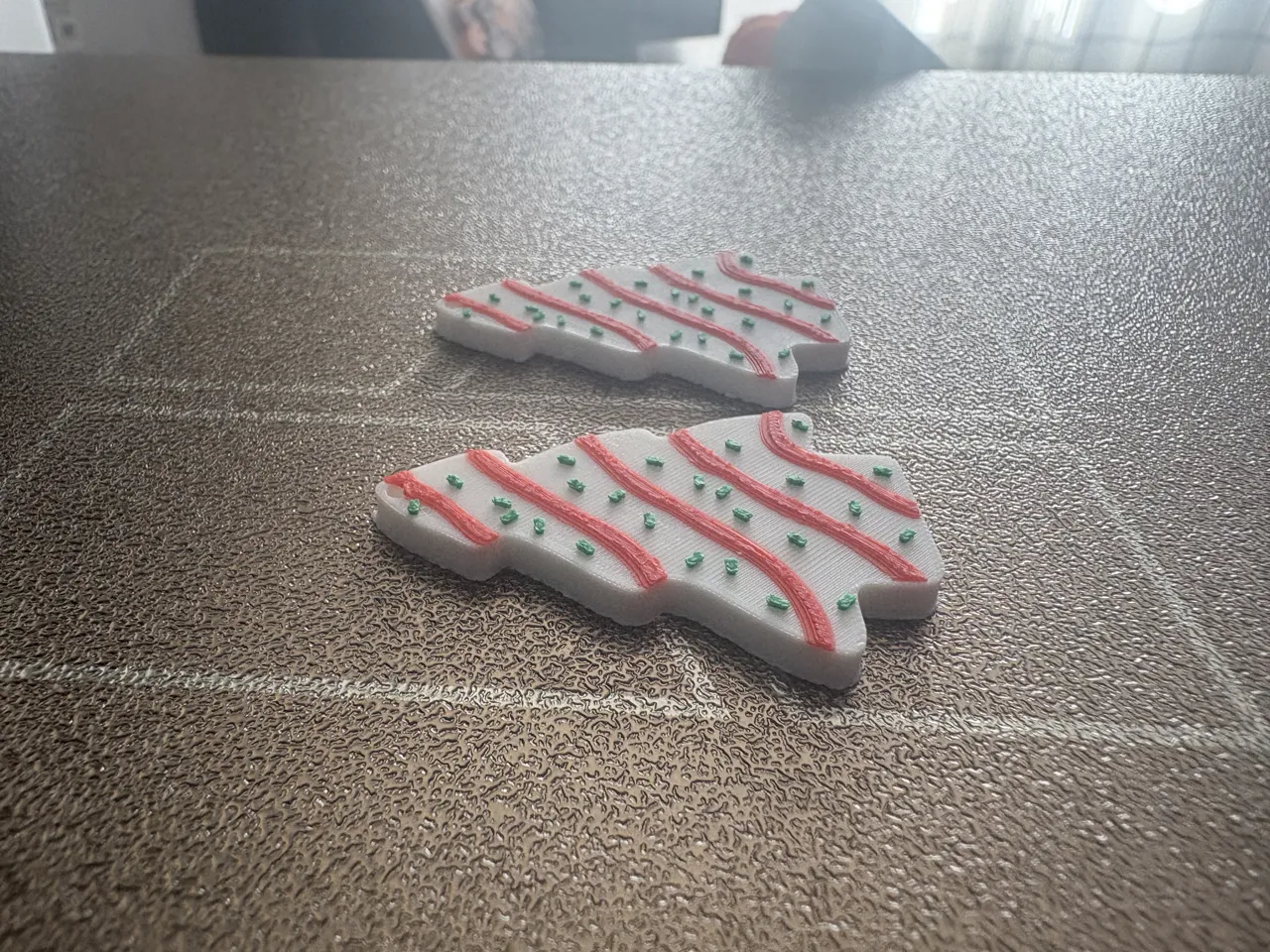Christmas Tree Cake Earrings view 3