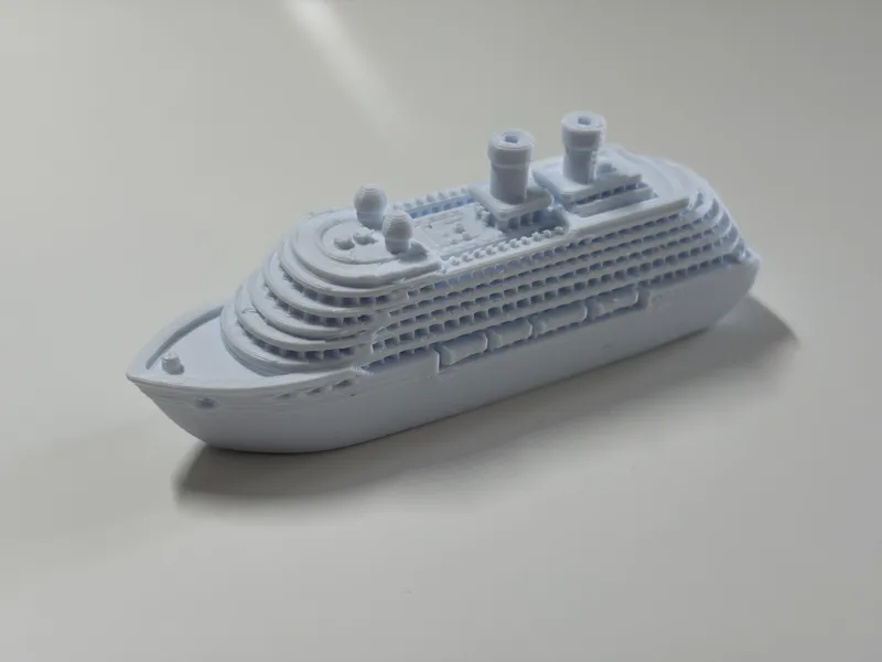 Benchy cruise ship