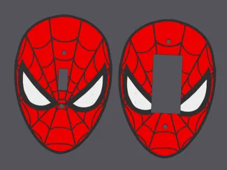 Spider-Man - Light Switch Cover