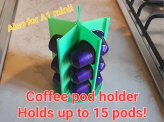 Coffee pod holder - Porta cialde del caffè