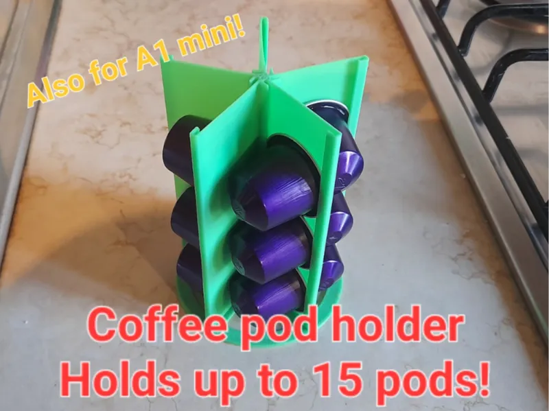 Coffee pod holder - Porta cialde del caffè