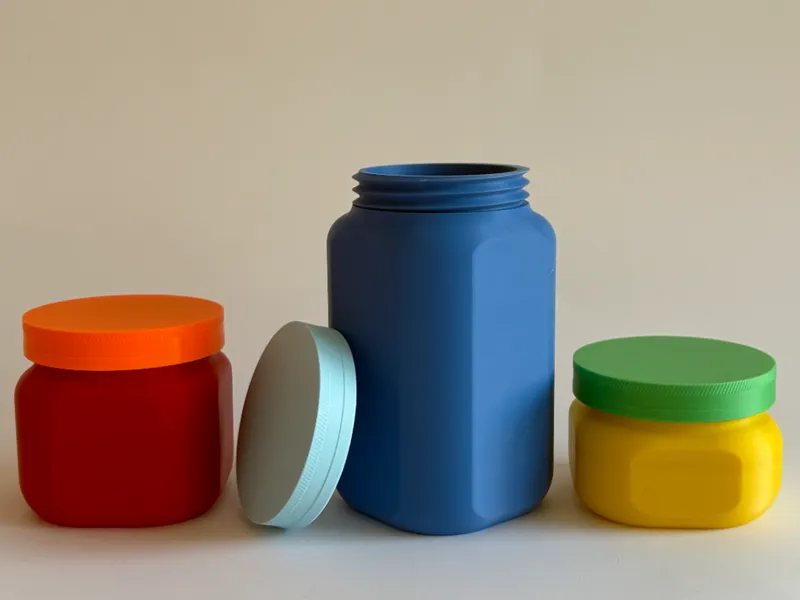 Mason jar in 3 different sizes