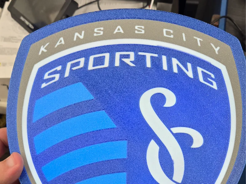 Sporting KC Soccer LED Lightbox