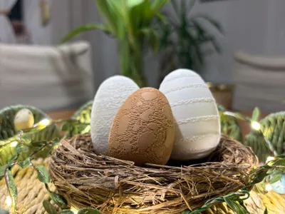 Decorative Easter Egg Set