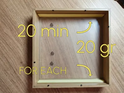 Ikea Sannahed Shadow Box Parametric Adapter