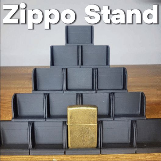Moduler Zippo Lighter Stand 