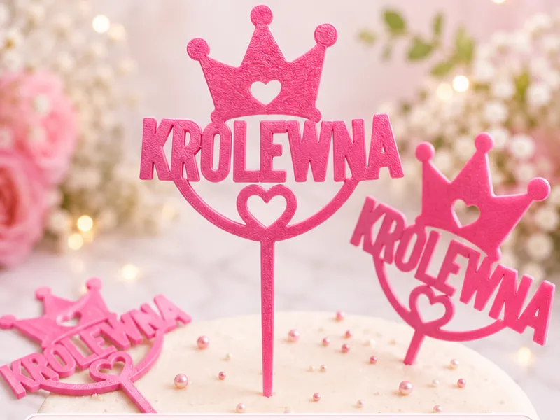 Mini Princess Cake Topper