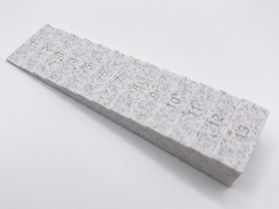 Stufenkeil 1–13 mm (Justierkeil / Nivellierkeil)