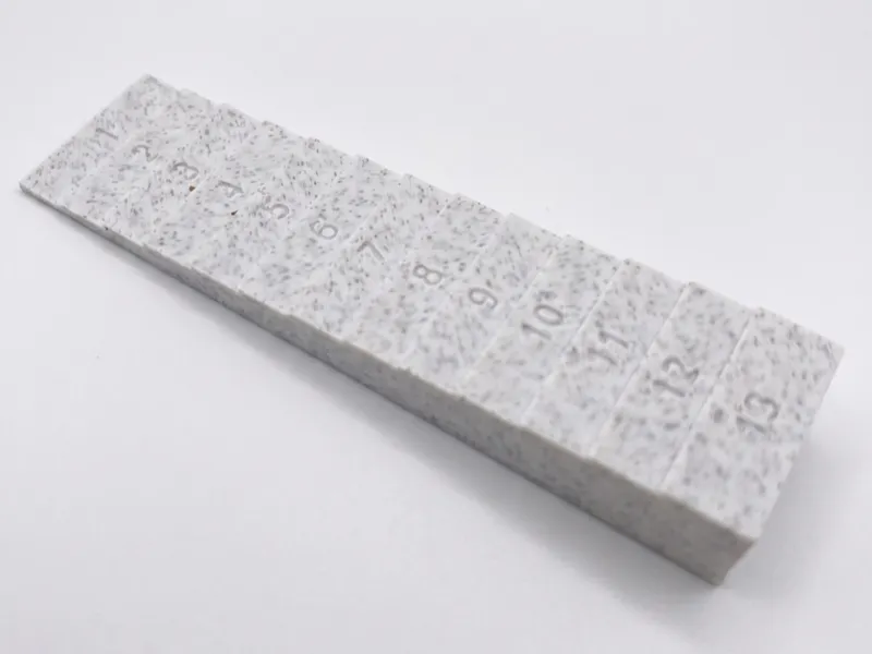 Stufenkeil 1–13 mm (Justierkeil / Nivellierkeil)