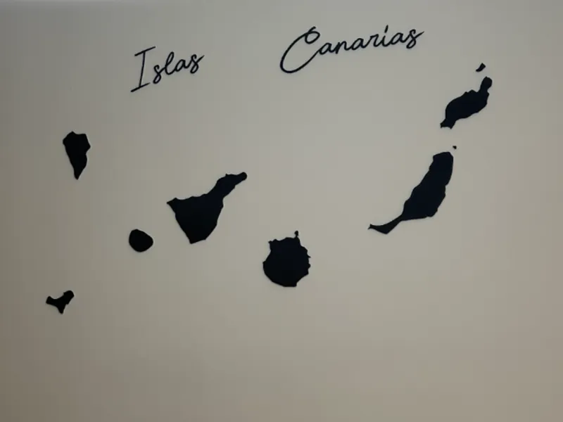 Islas Canarias decoracion pared