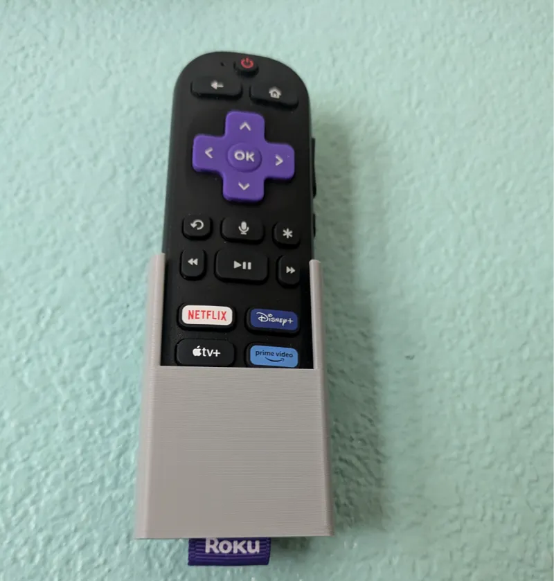 Roku remote holder