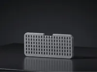 0.24mm layer, 2 walls, 10% infill 1 Plate print