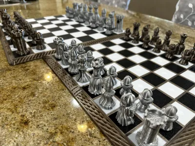 DoIt Chess 12inch Pieces (sized for 12" board)