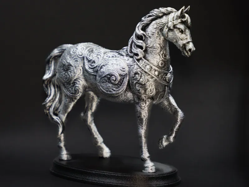 Horse decoration sculpture