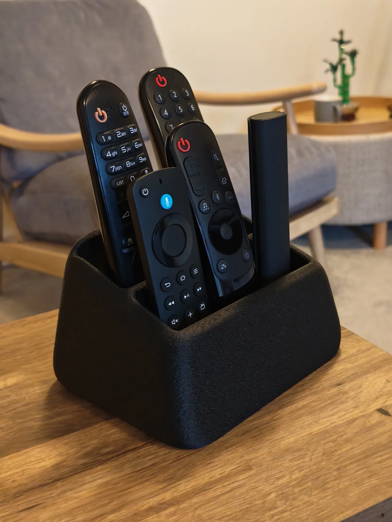 Minimal Remote Caddy – 4 Layouts view 4