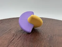 Multicolor, (0.16mm LH, 4 walls, 5% infill)