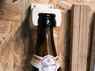 Flaschenhalter Wandmontage / Insektenverschluss