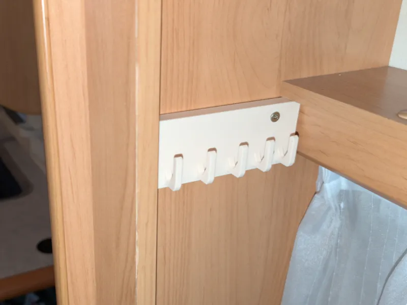 Kleiderhaken Wohnwagen Hobby KMFE Hochbett Kinder