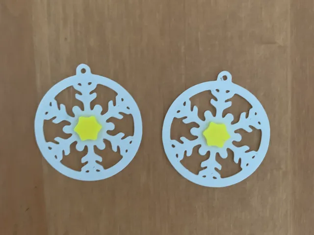 Snowflake Earrings