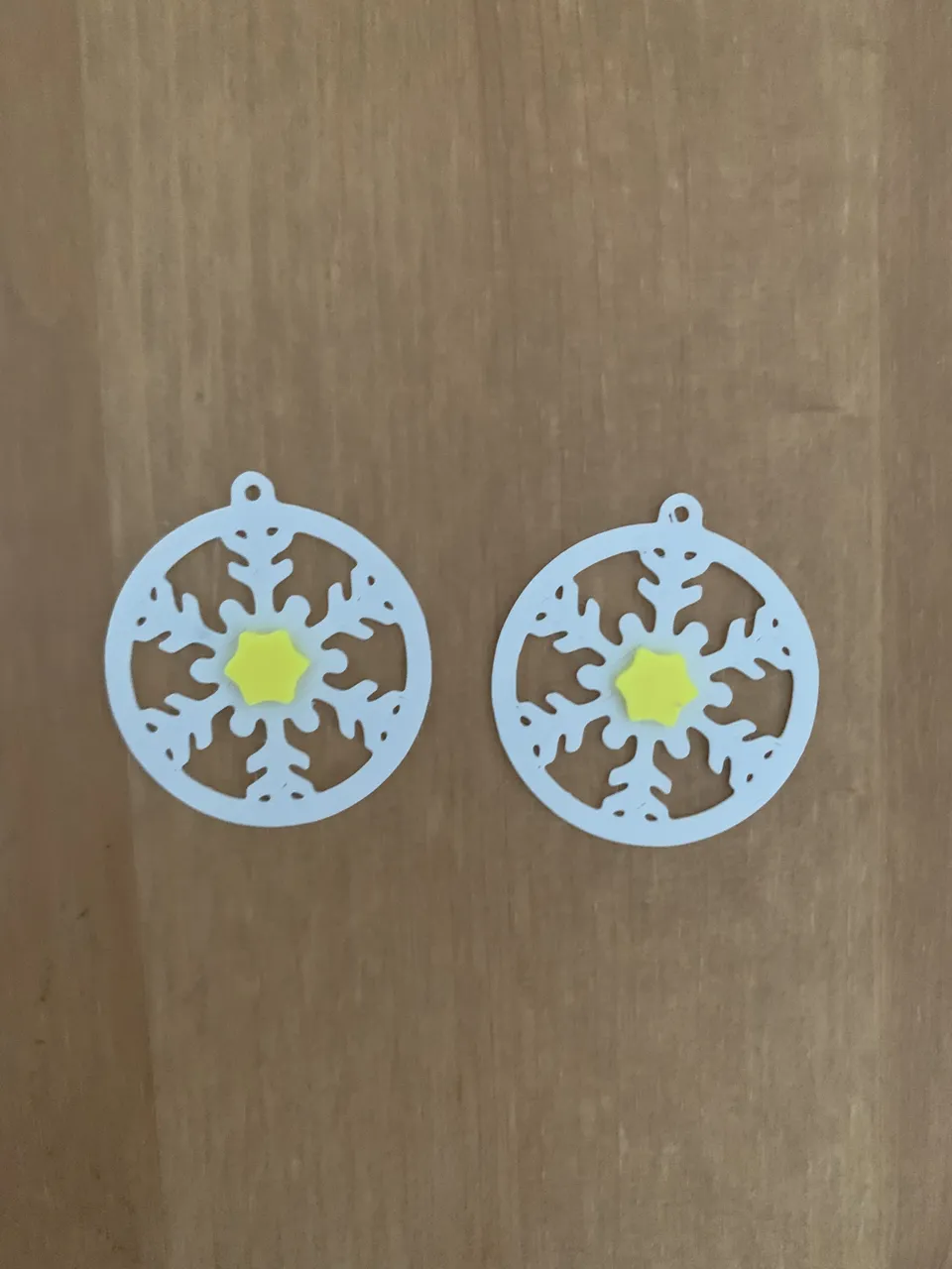 Snowflake Earrings view 2