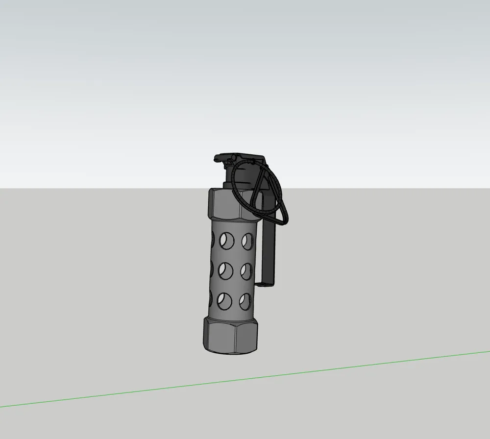 CS:GO FLASHBANG PENCILS ORGANISER - Free 3D Print Model - MakerWorld