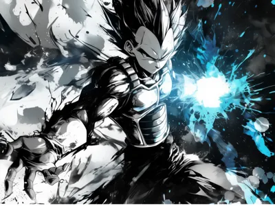 vegeta  hueforge colored