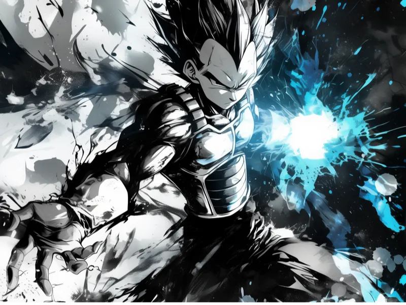 vegeta  hueforge colored