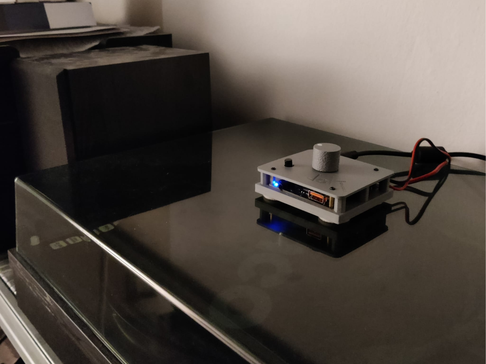Custom 3D-Printed Audio Controller Enclosure