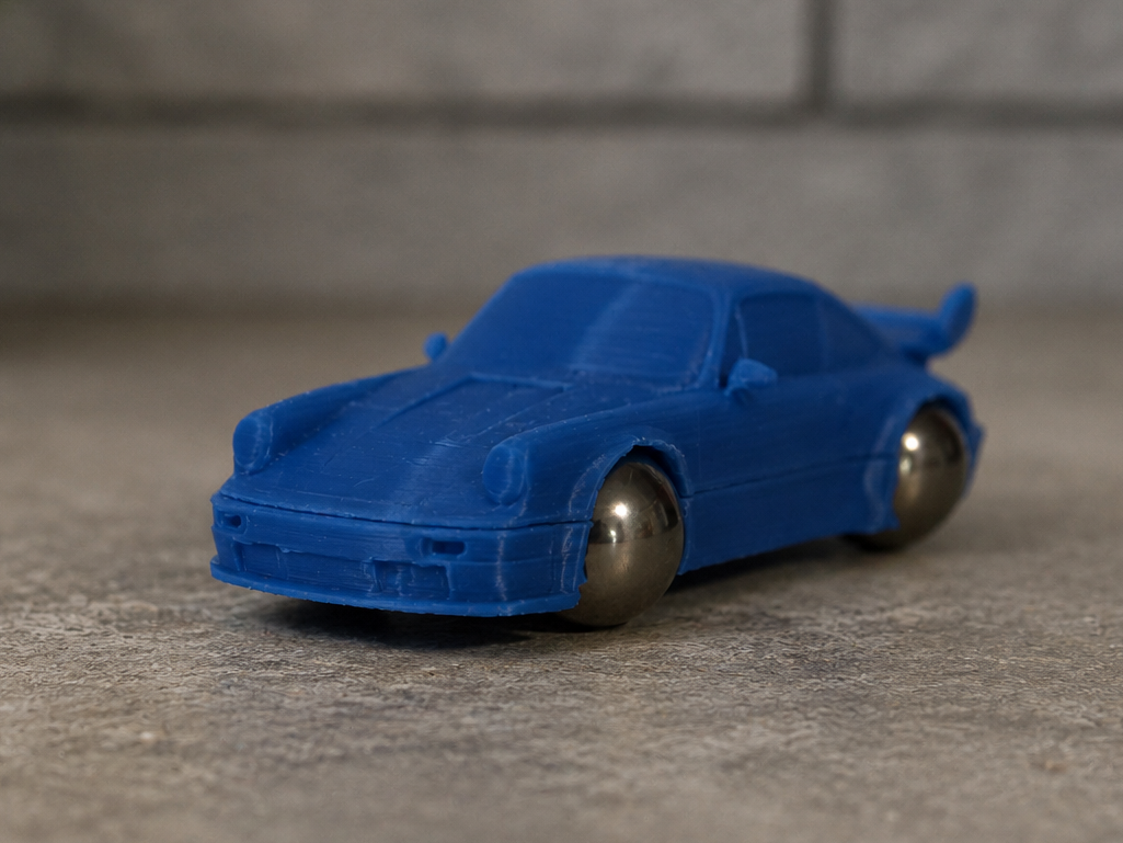 Drifting Marble Car - Porsche 911 Turbo - no AMS