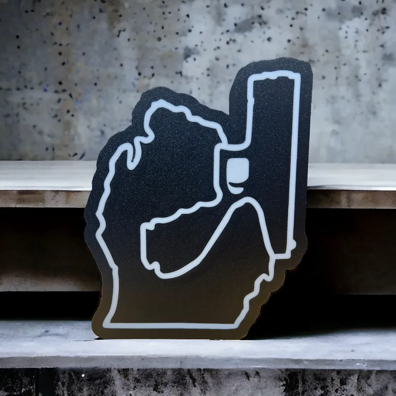 2nd Amendment Michigan Glock LED Light Box Sign