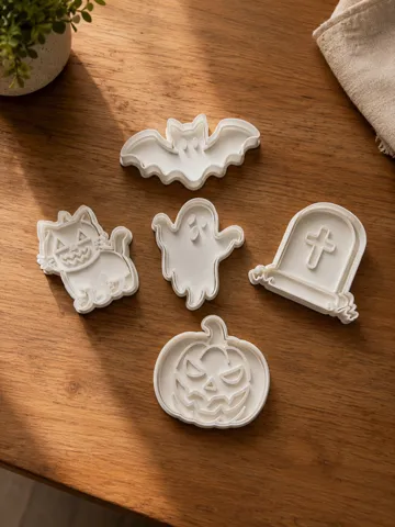 Cortador para modelado: Cortador de Biscoito Halloween (Cookie) — vista de referencia 3