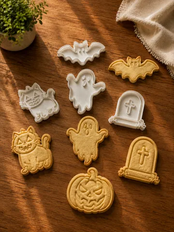 Cortador para modelado: Cortador de Biscoito Halloween (Cookie) — vista de referencia 2