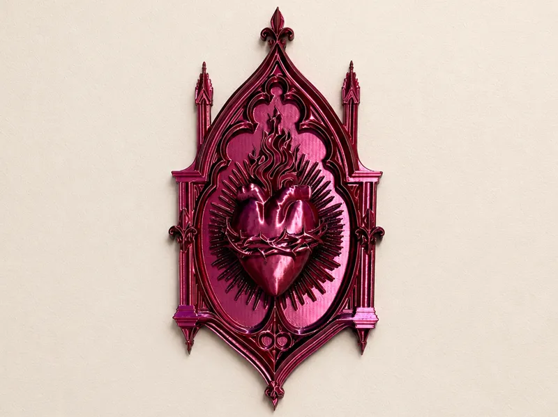 Sacred Heart Wall Plaque