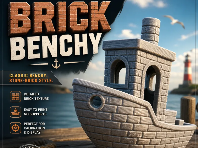 3D Brick Benchy 