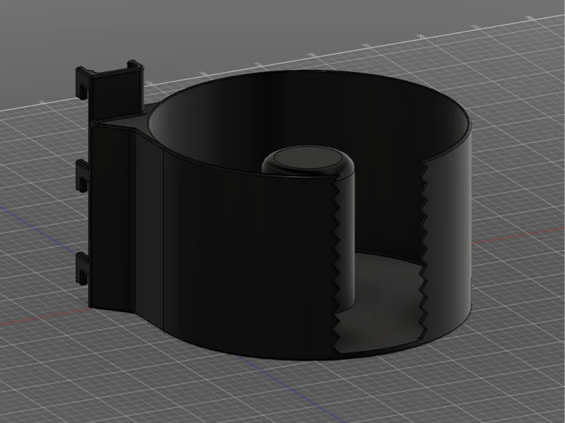 Skadis Paper Towel Holder - Side Mount