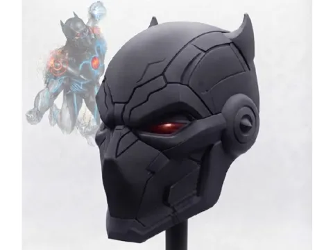 Pieza para disfraz o exhibición: BATMAN HELMET (MURDER MACHINE) — referencia de MakerWorld