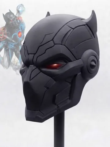 Pieza para disfraz o exhibición: BATMAN HELMET (MURDER MACHINE) — vista de referencia 2