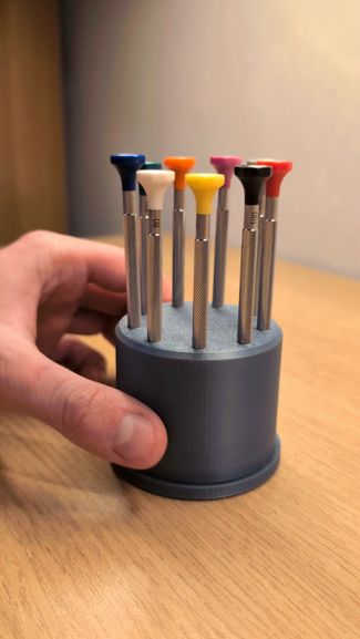 Rotating Screwdriver Holder for Watchmaking 