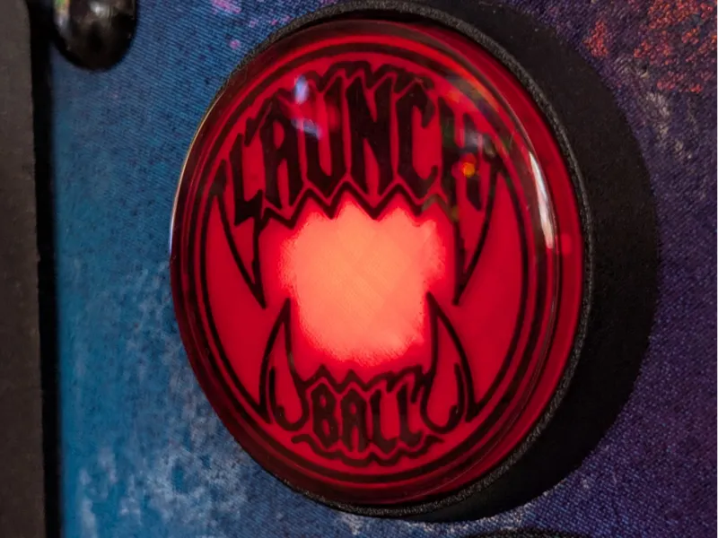 Monster Bash Pinball Lunch Ball Button
