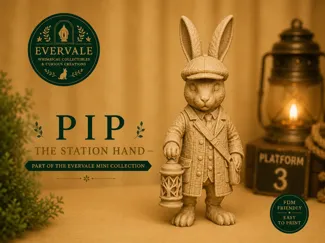 Pip the Station Hand | Evervale Mini Collection