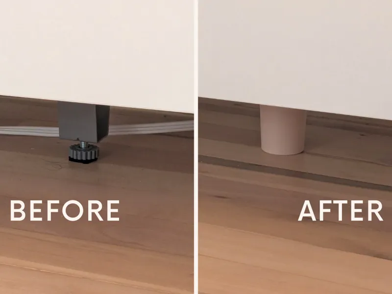 Cover for Ikea Besta Support Leg