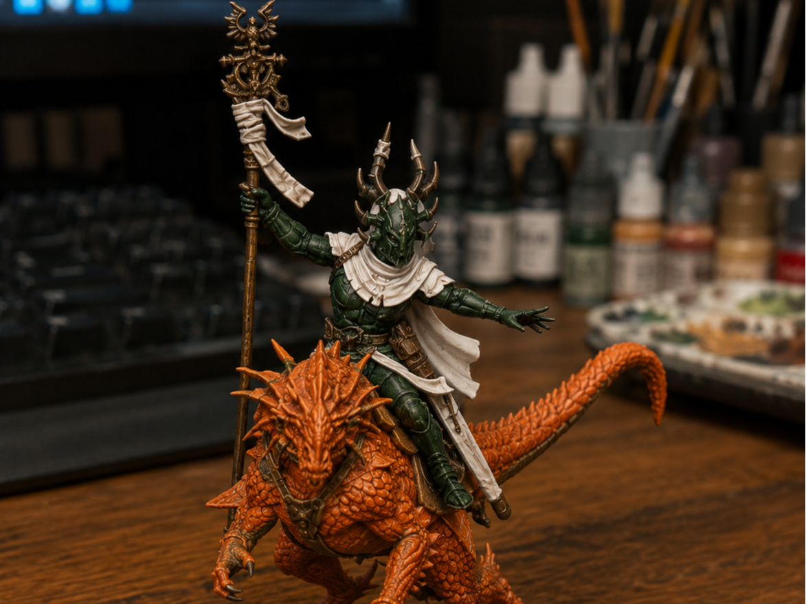 proxy exodite sorcerer space elf on dinosour 