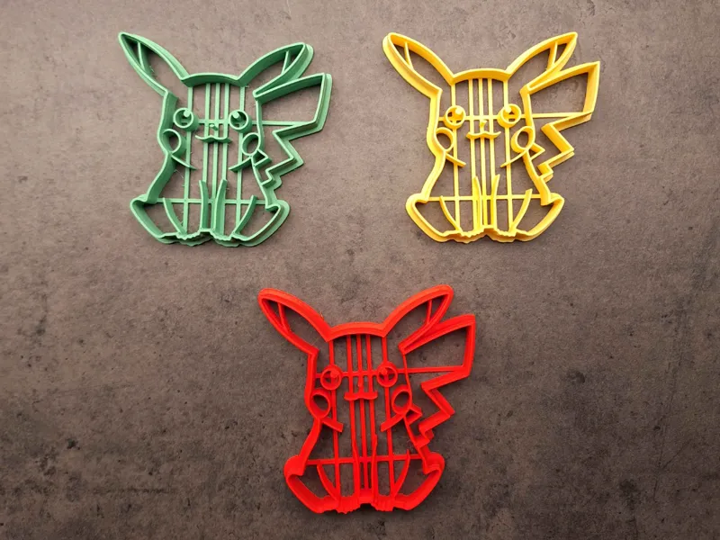 Pickachu Pokemon - Cookie Cutter
