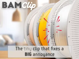 BAMClip - The Tiny Filament Clip