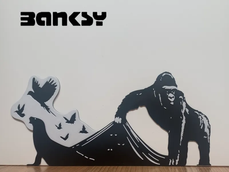 Banksy - London Zoo